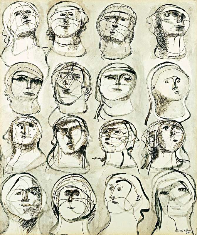 Sixteen Heads